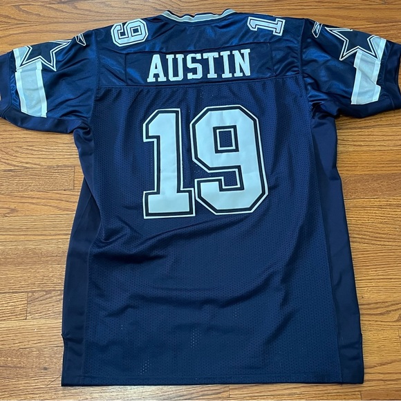 Miles Austin Dallas cowboys football jersey size 50 stitched Reebok onfield - Picture 2 of 5